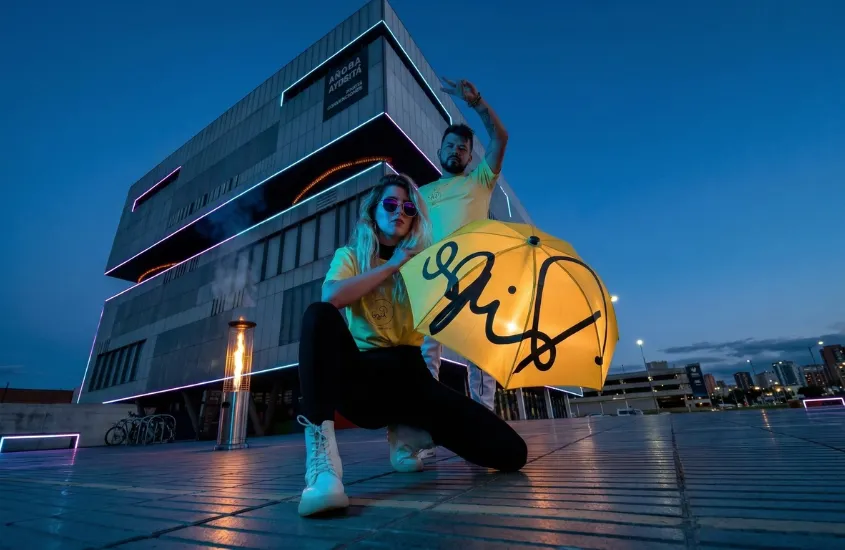 CH3 brand activation Barcelona — experiential event Poblenou 22@ district