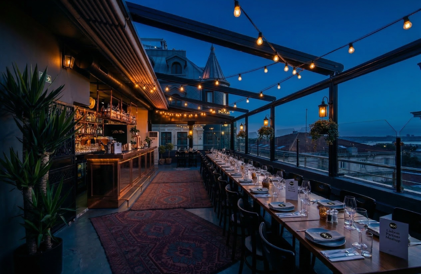 1kx private partner session produced by CH3 in Lisbon 2023 — crypto VC closed-door investor gathering