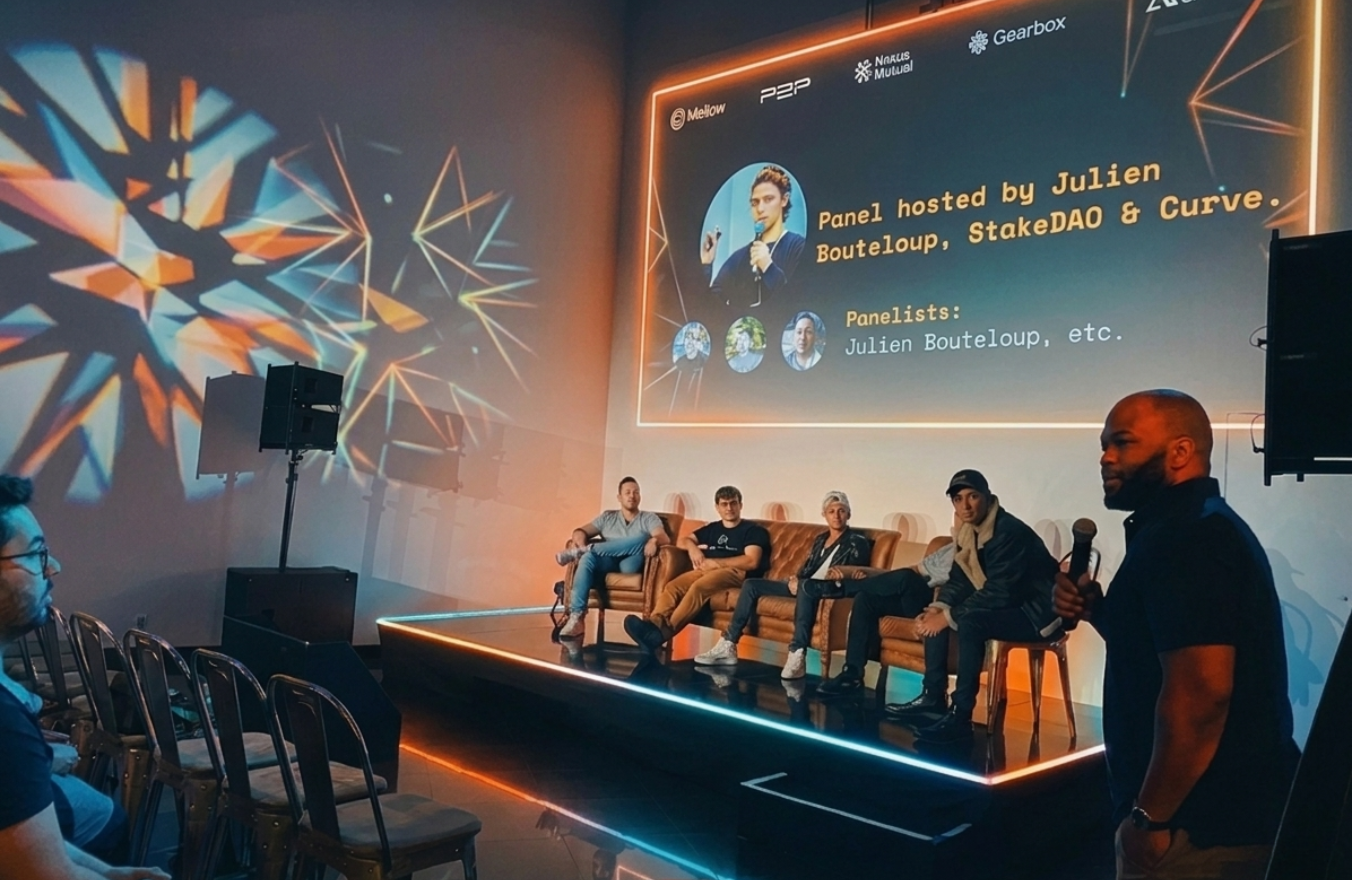 TRGC and KuCoin Labs conference produced by CH3 in Lisbon 2022 — crypto industry panel and networking