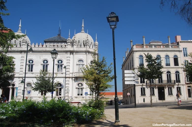 Praça do Príncipe Real in Lisbon — boutique wine bars, 19th-century palace gardens and intimate rooftop terraces used for private side event dinners during crypto and Web3 conferences