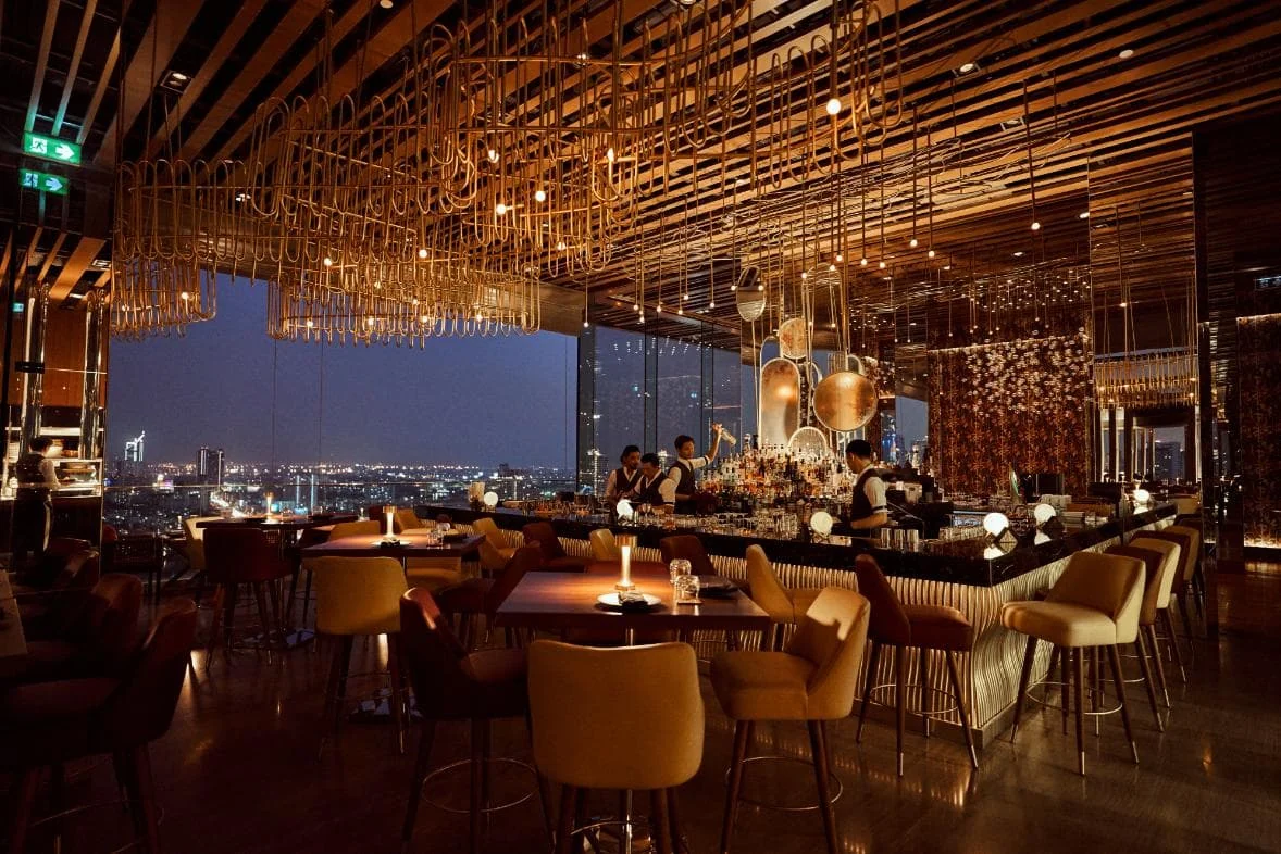 Best event venues Bangkok — rooftop bar with city skyline, CH3 Agency