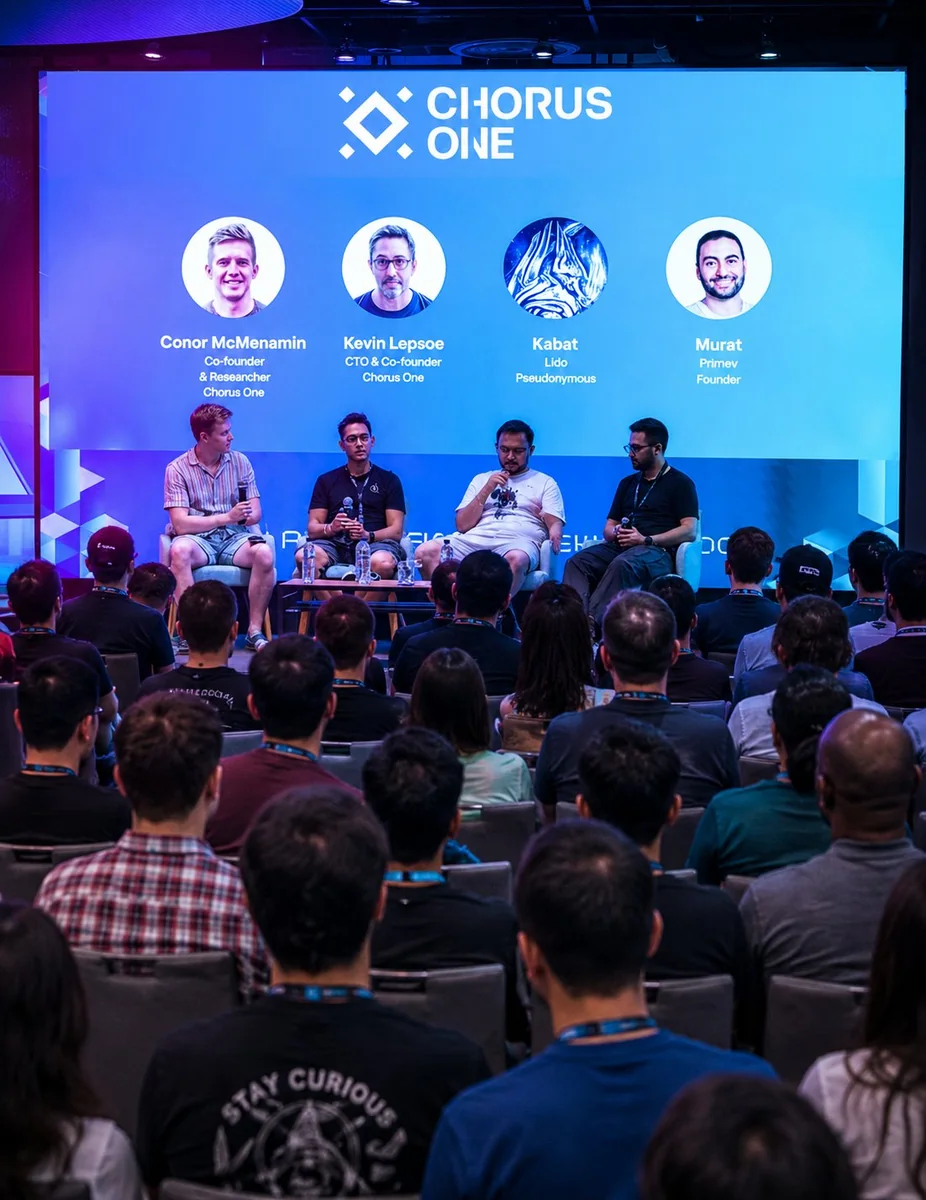 Chorus One crypto events Token2049 Devcon staking institutional produced by CH3 Agency