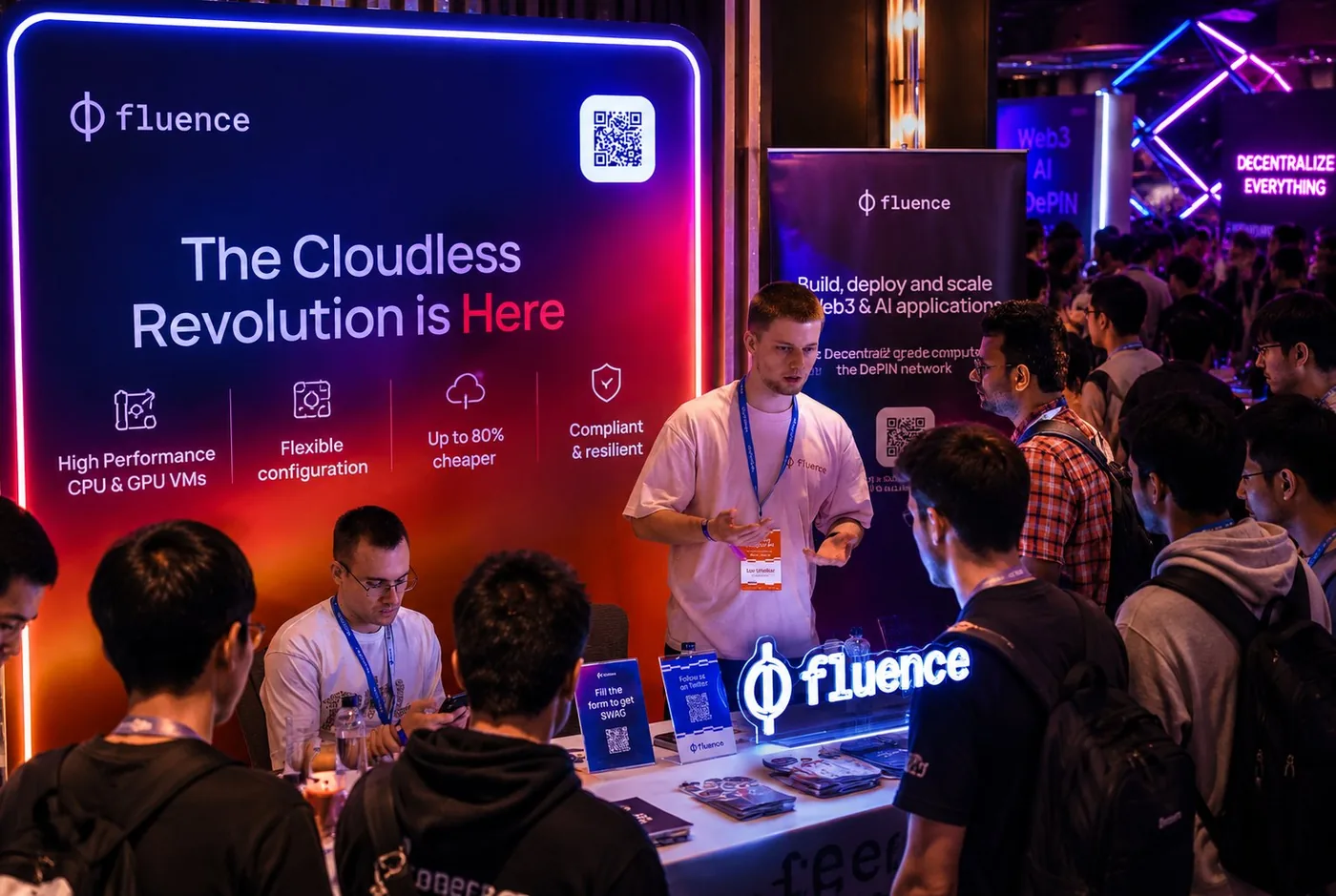 Fluence DePIN Day Bangkok produced by CH3 Agency