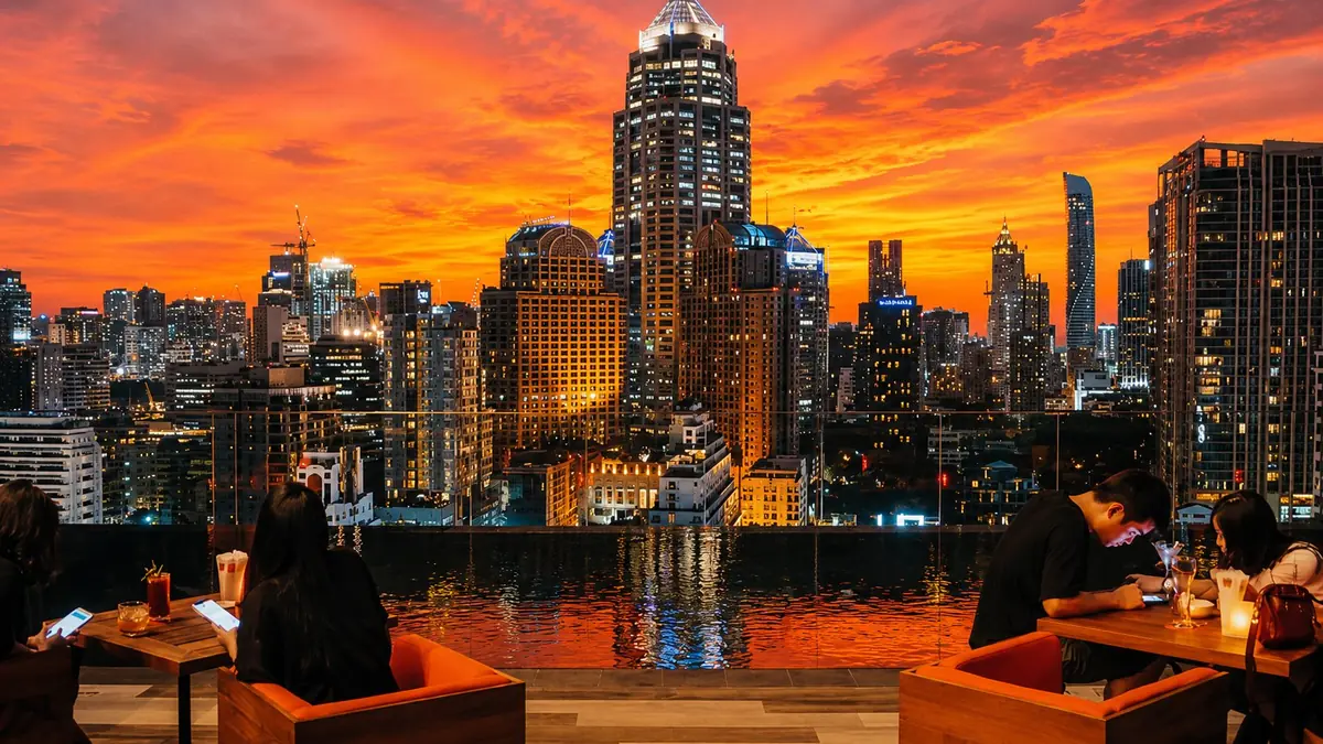 RedSquare Rooftop Bar event venue in Bangkok, Thailand