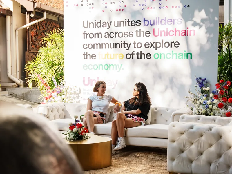 Uniswap Uniday daytime activation Bangkok produced by CH3 Agency