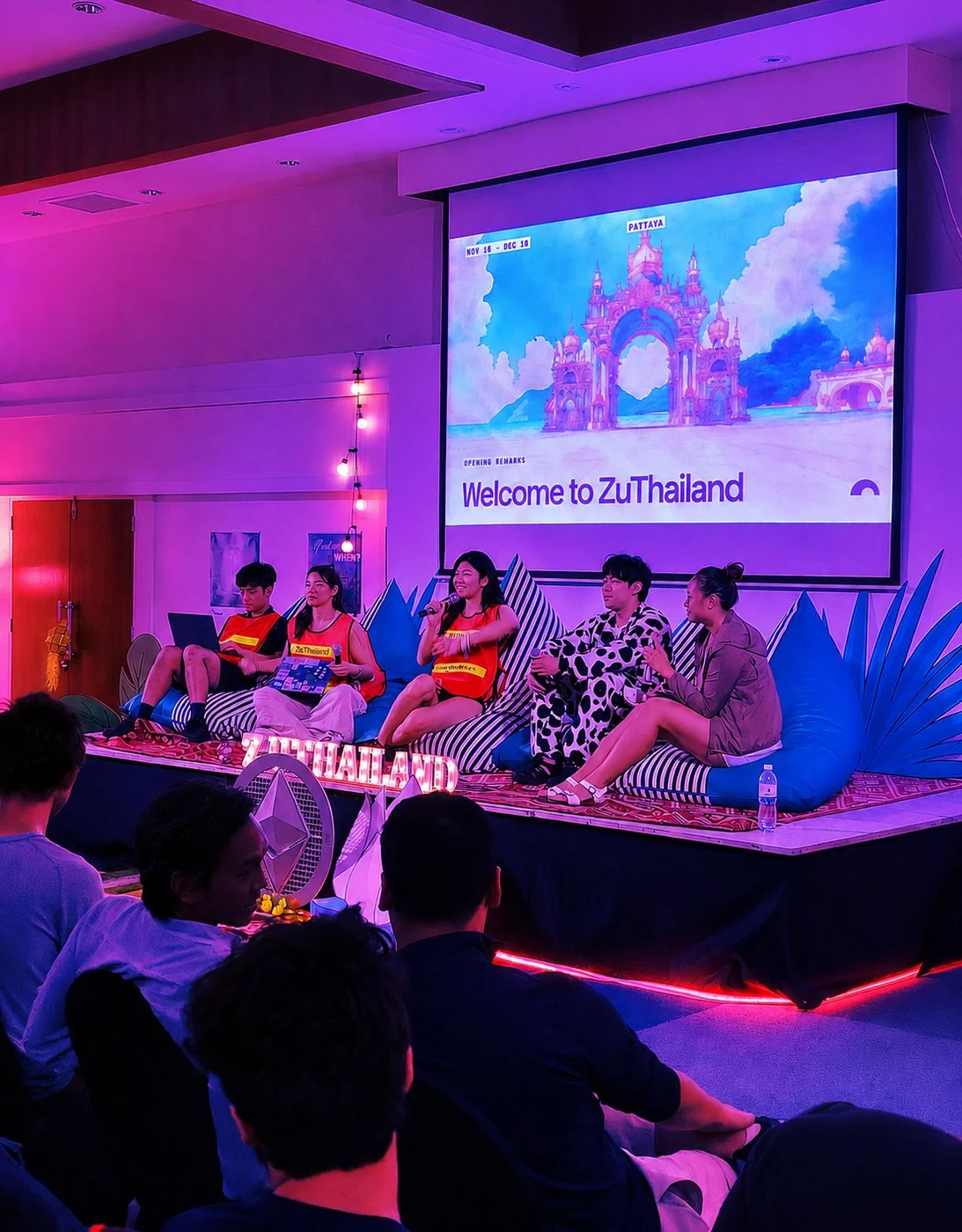ZuThailand builder retreat opening session Pattaya Thailand by CH3 Agency