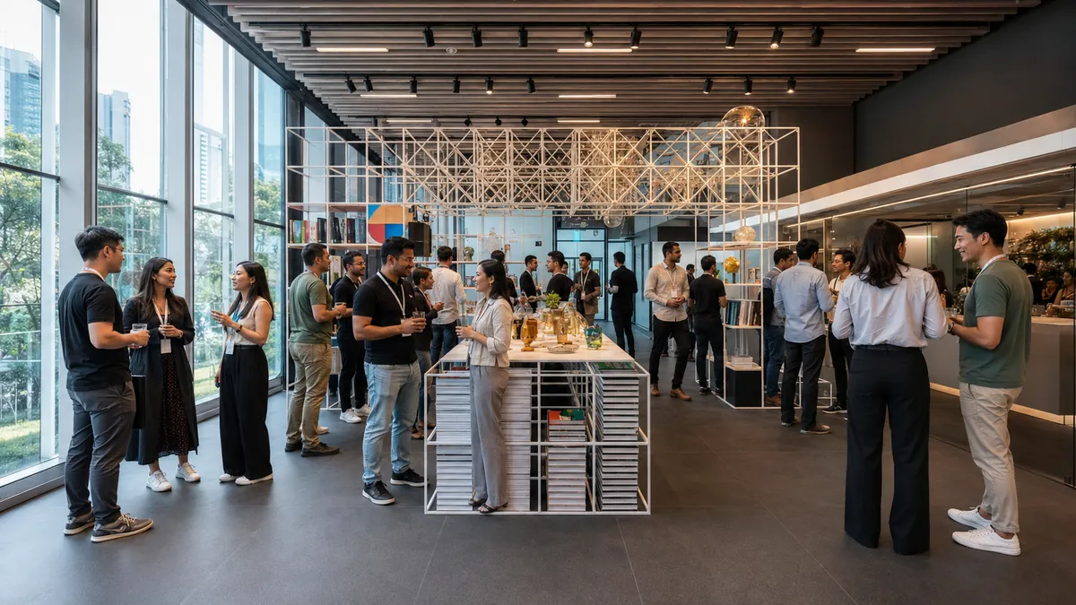Blockchain.com corporate gathering Singapore produced by CH3 Agency