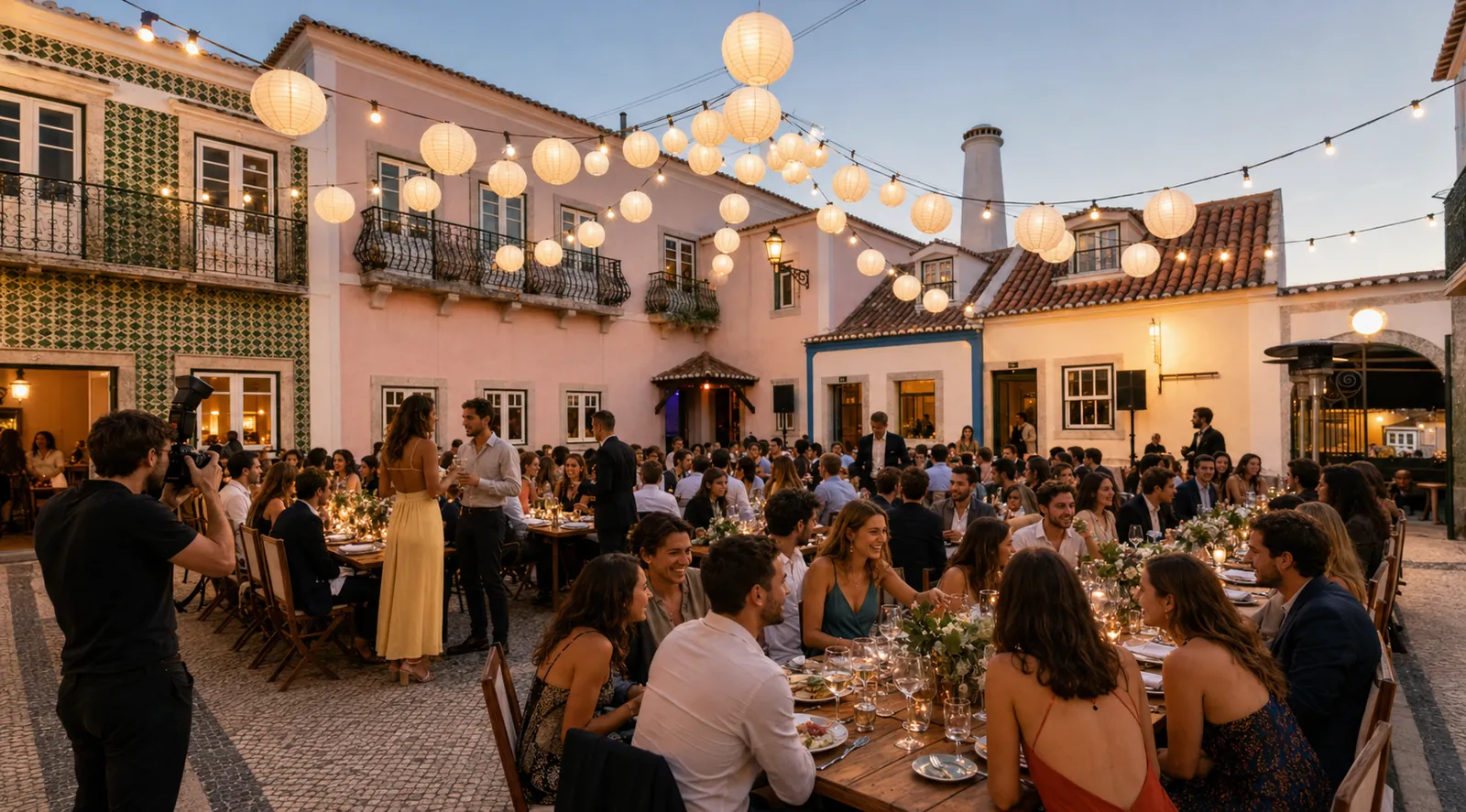 GASA board dinner and reception at Pateo Alfacinha Lisbon produced by CH3 Agency