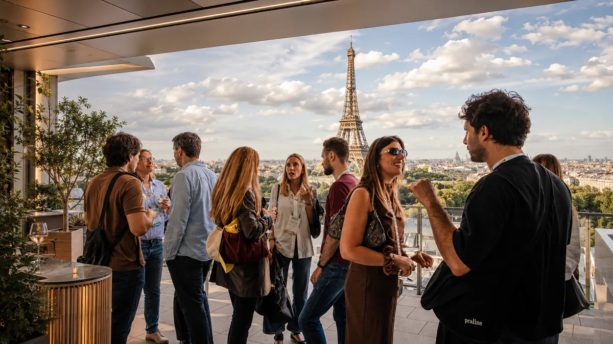 App Growth Summit Paris produced by CH3 Agency at the Pullman Tour Eiffel