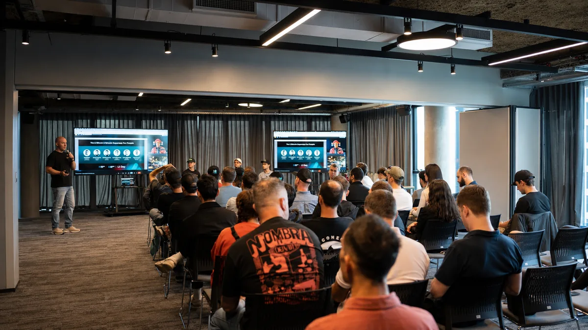 Chorus One L1Day conference in Buenos Aires produced by CH3 Agency