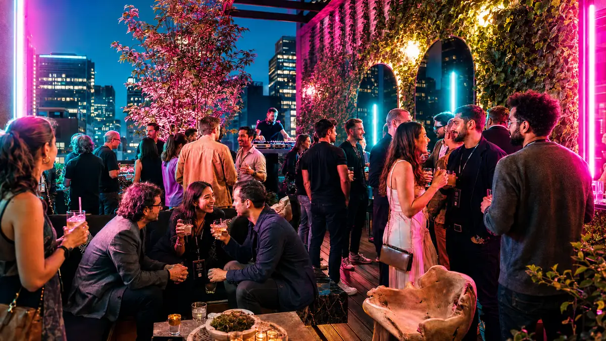 Chorus One reception at SHiFT Midtown New York, produced by CH3 Agency