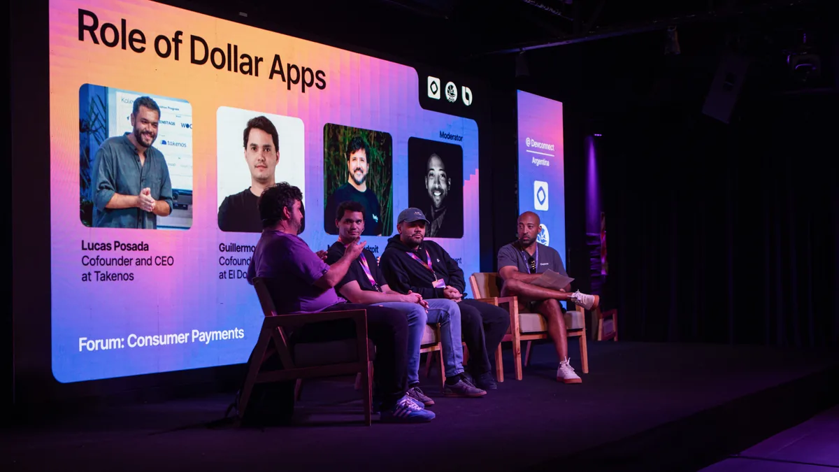Espacio Cripto community networking night at La Escondida Palermo, Buenos Aires, produced by CH3 Agency