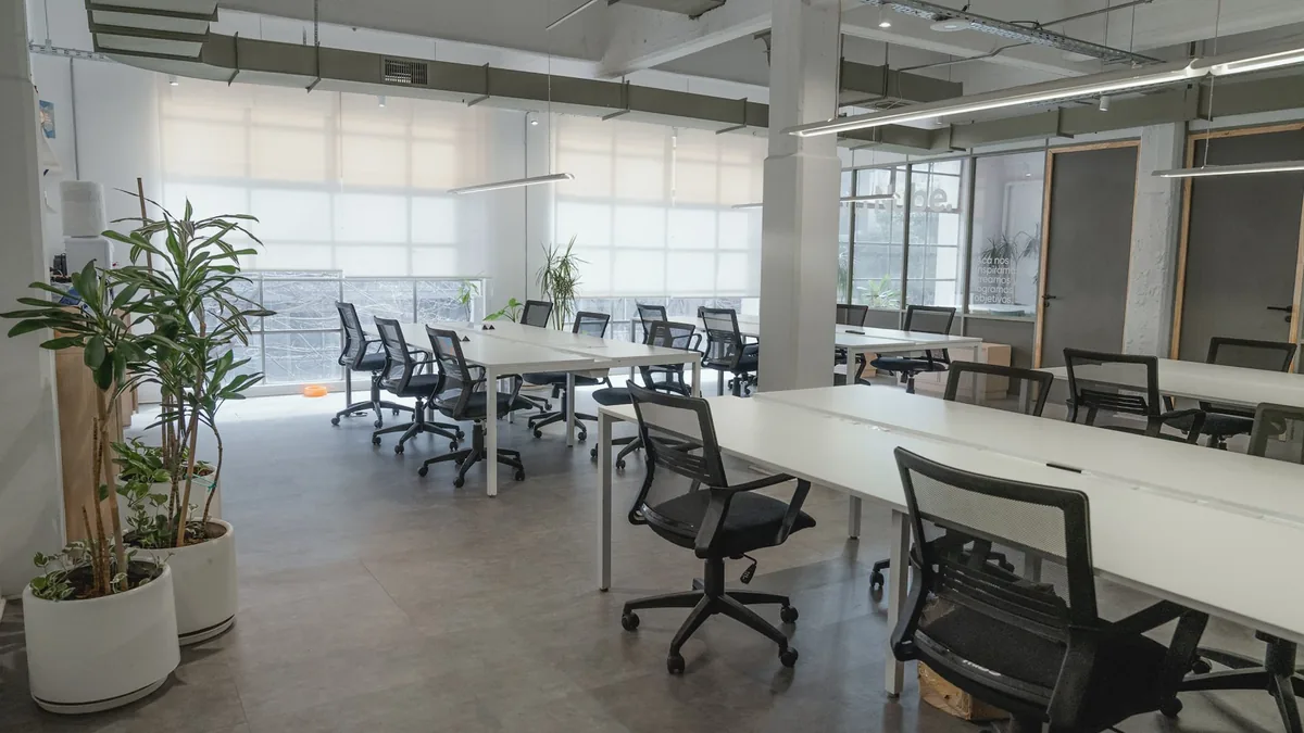 Huerta Coworking on Avenida Dorrego, Buenos Aires
