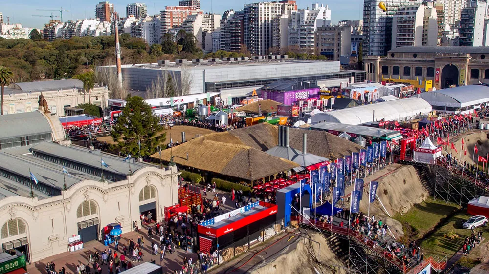 La Rural exhibition centre in Palermo, Buenos Aires