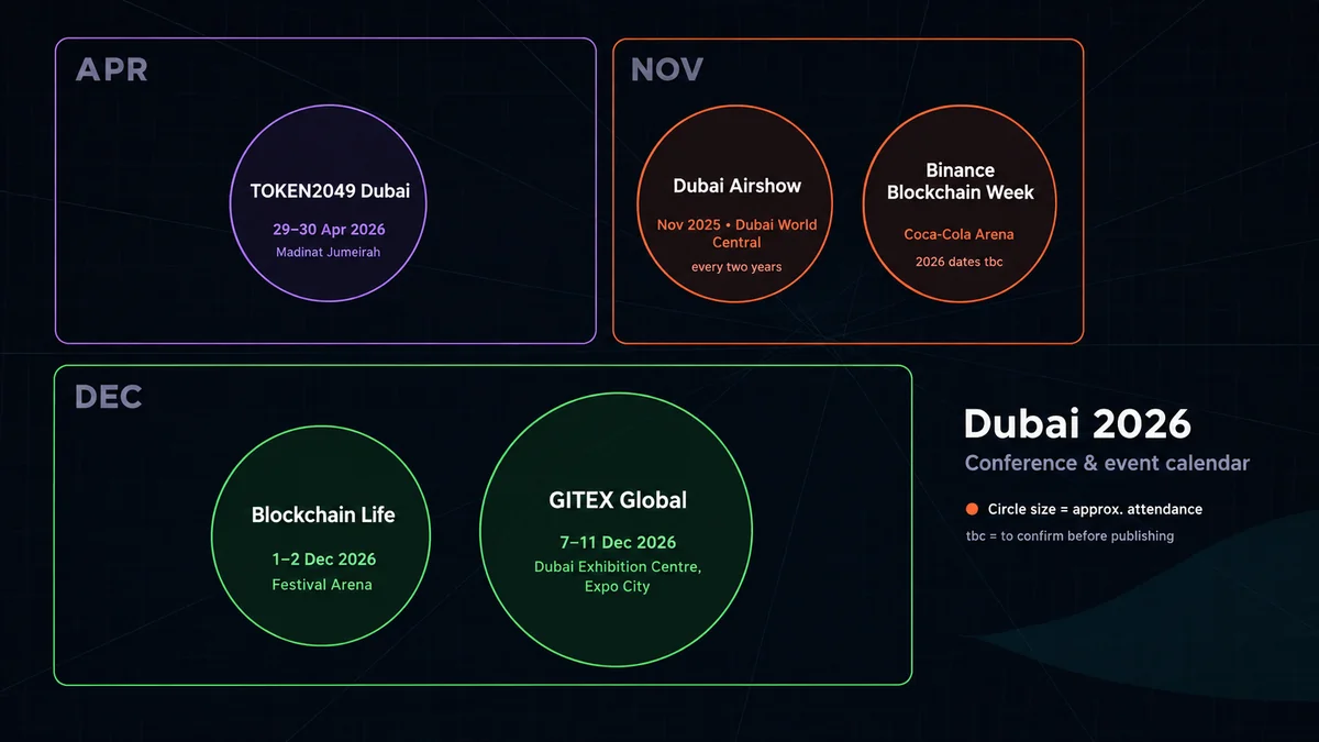Dubai conference and events calendar, United Arab Emirates