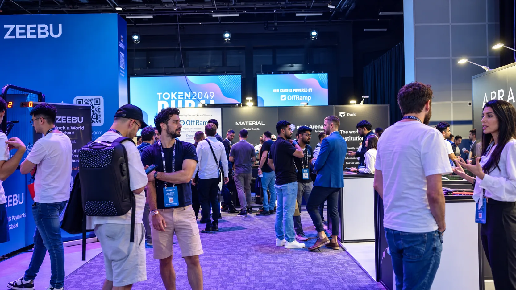 United Arab Emirates, Dubai — TOKEN2049 conference floor