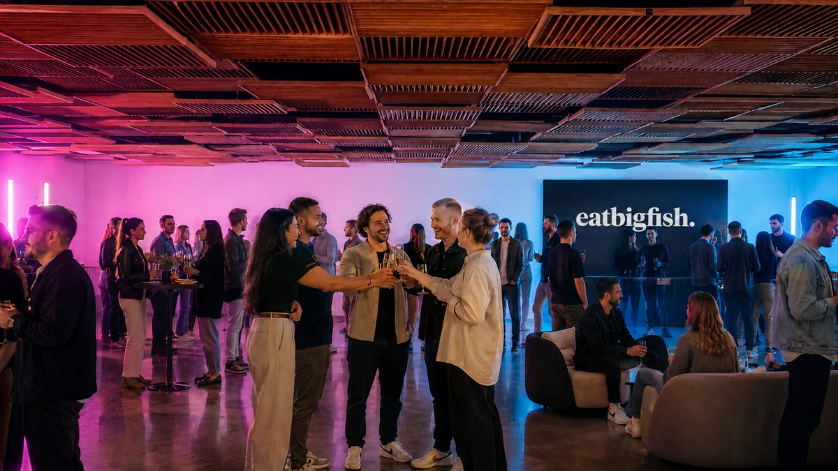 Brainstorming session for eatbigfish in Mexico City, produced by CH3 Agency