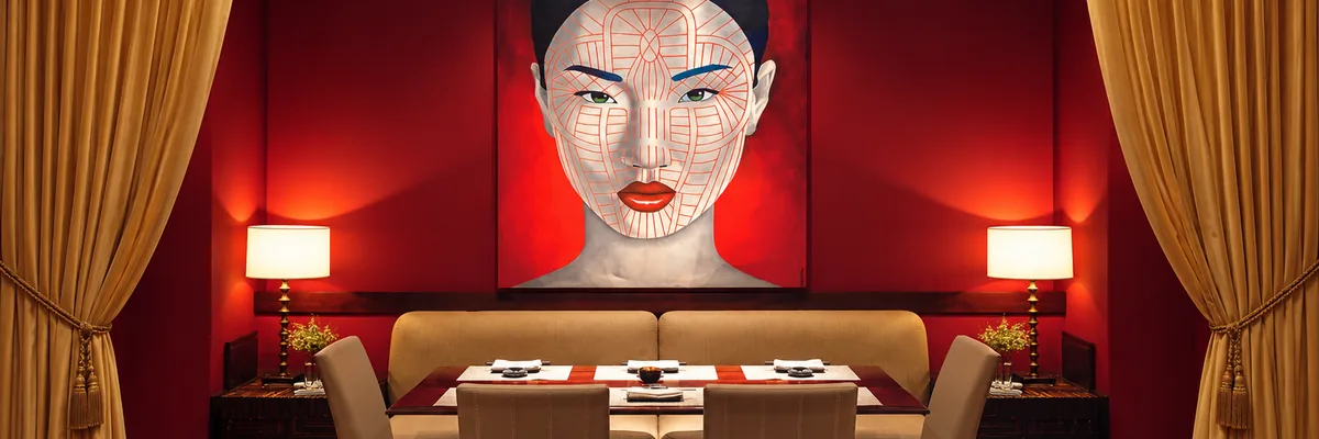 Dining room at Mee, Copacabana Palace, Rio de Janeiro, Brazil
